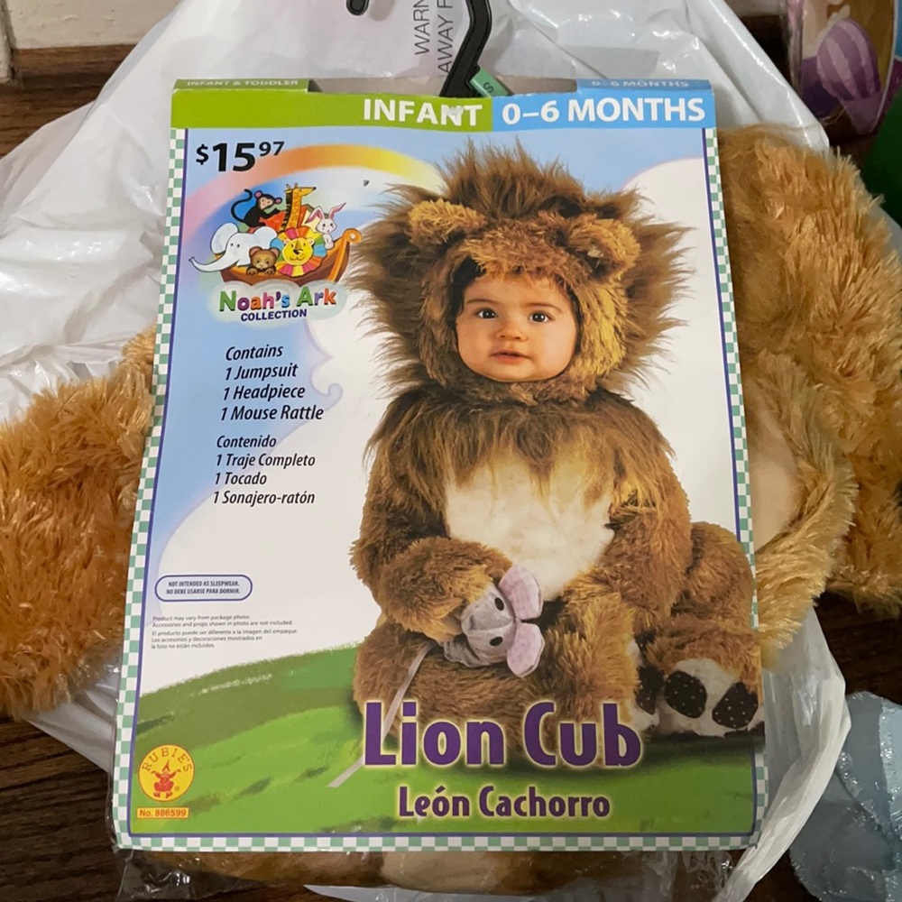 NEW LION CUB SIZE 0-6M
